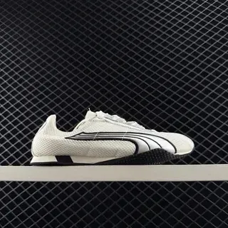 Puma H-Street Thin Sole White and Black Lifestyle Sneakers