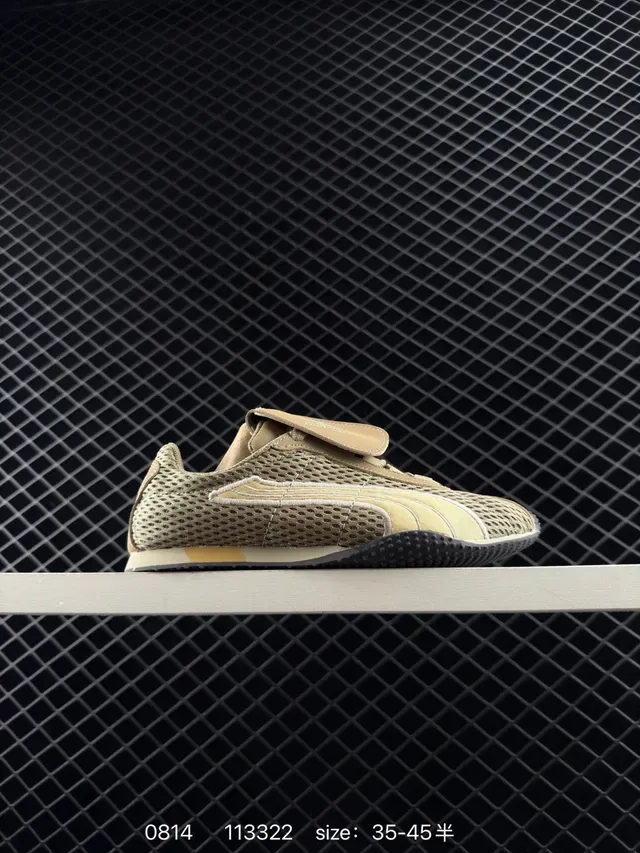 Puma H-Street Tênis Lifestyle de Sola Fina Branco e Preto 2