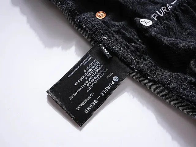 Purple Brand Distressed Paint-Splatter Slim-Fit Gray Jeans 10