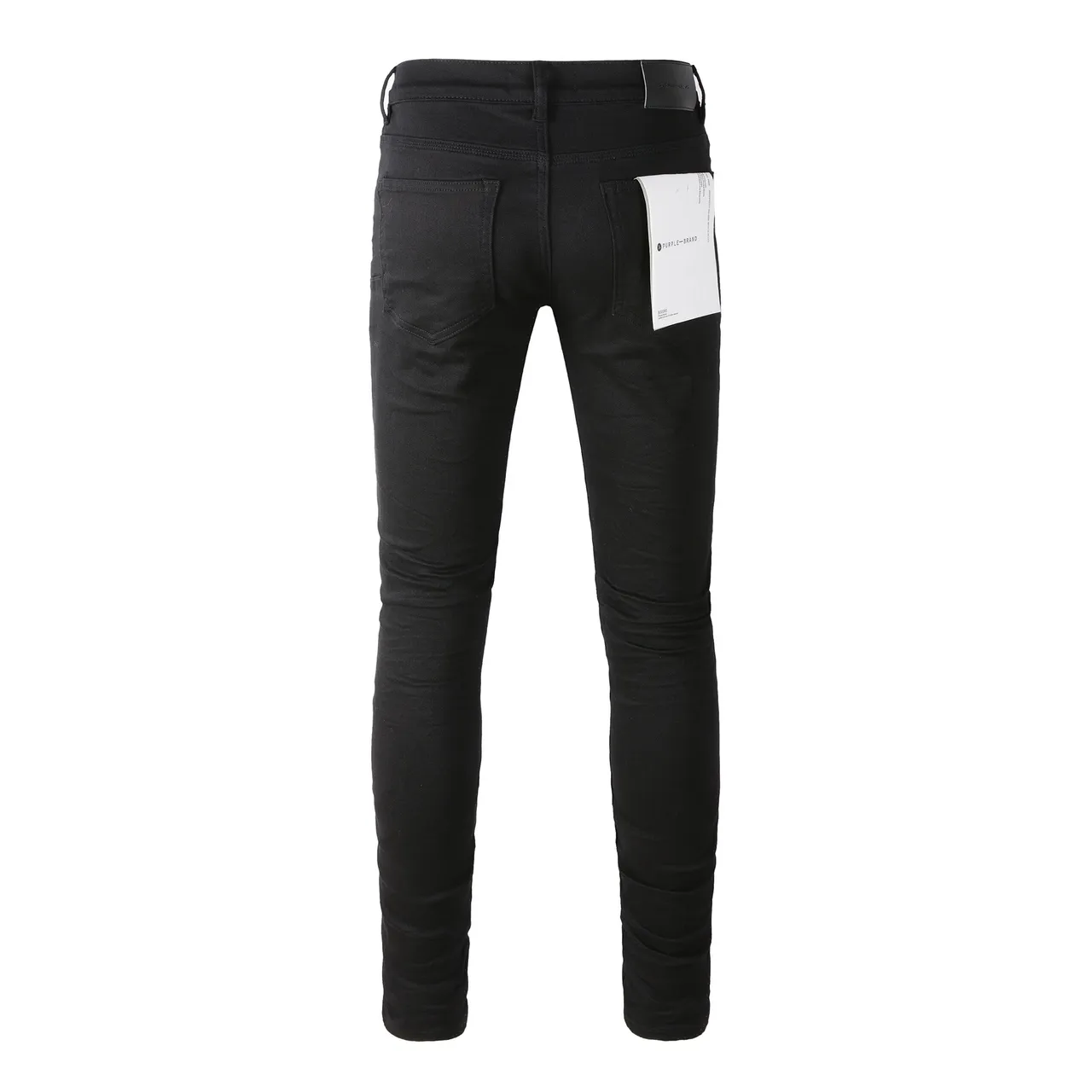 Purple Brand Slim-Straight Black Denim Jeans 16
