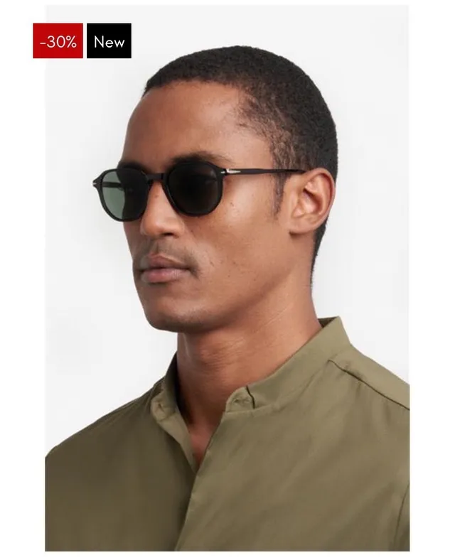Ray-Ban Black Silver Thin Metal Frame Gradient Lenses Sunglasses 4