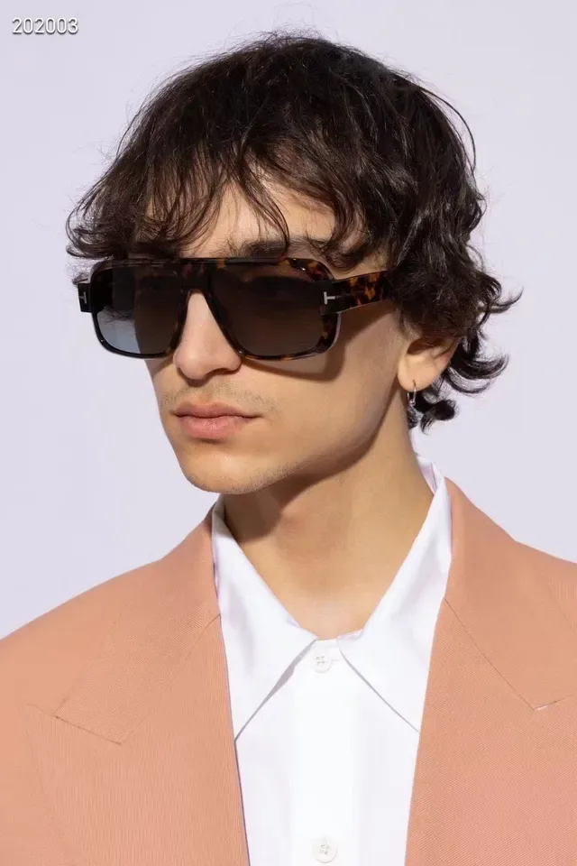 Ray-Ban Brown Black Rectangular Lenses Tortoiseshell Acetate Frame Sunglasses 7