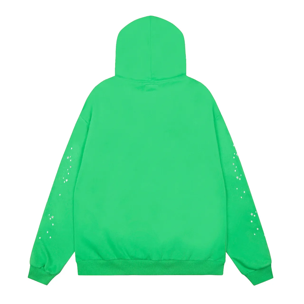 Sp5der Verde Preto Impressão Gráfica Conjunto Esportivo Oversized 3