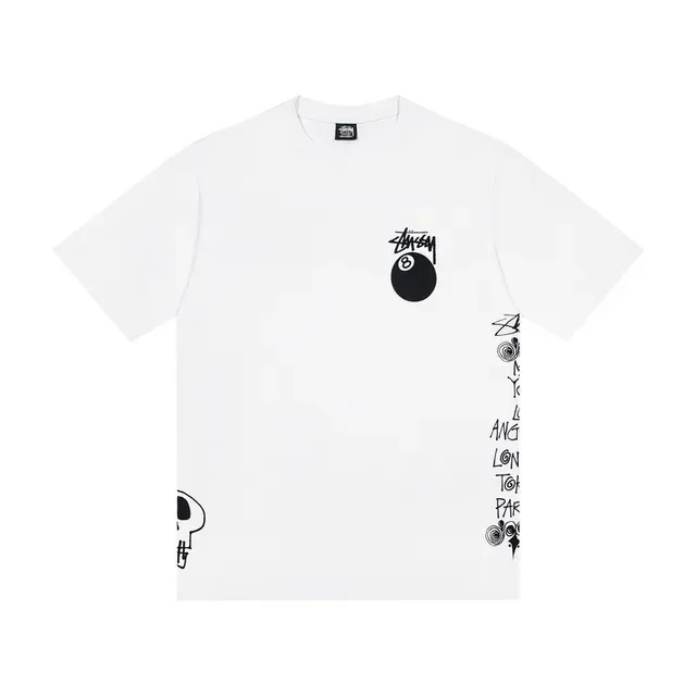 Stussy 8-Ball Stock Logo Graphic T-Shirt 5