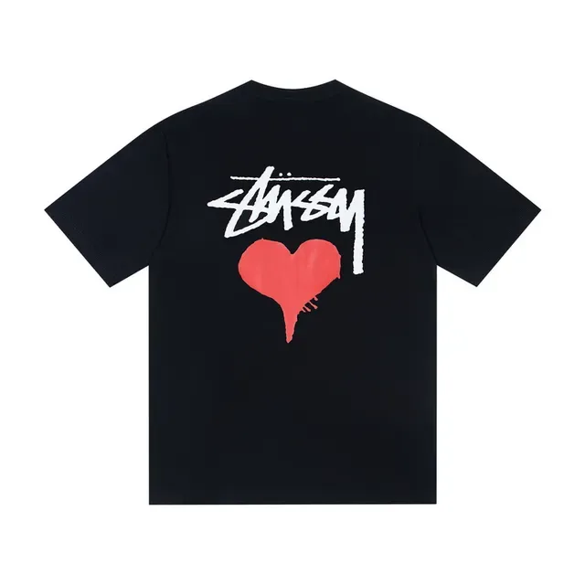 Stussy Heart Graphic T-Shirt 5
