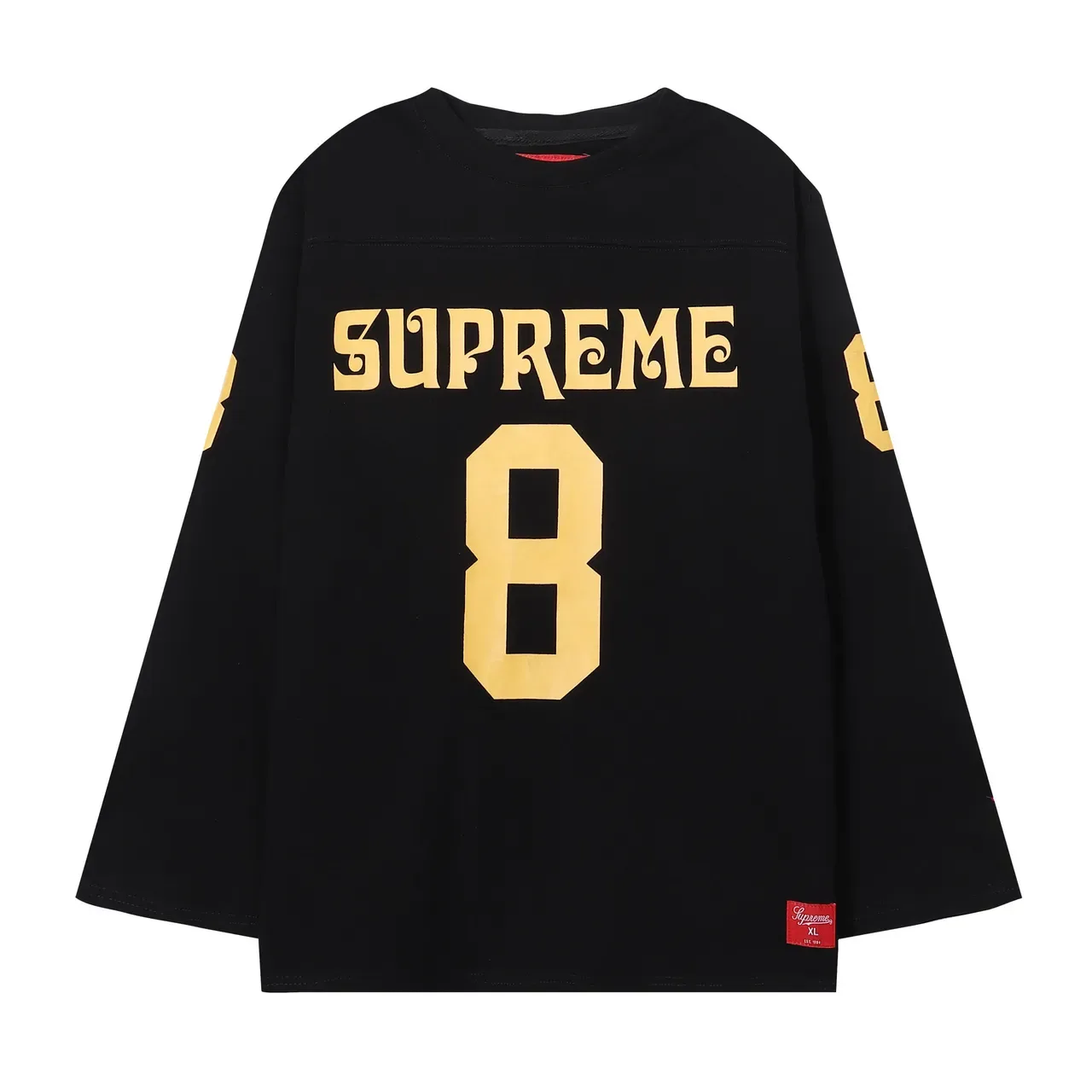 Supreme Affili8ed Number 8 Oversized Long-Sleeve Jersey 12