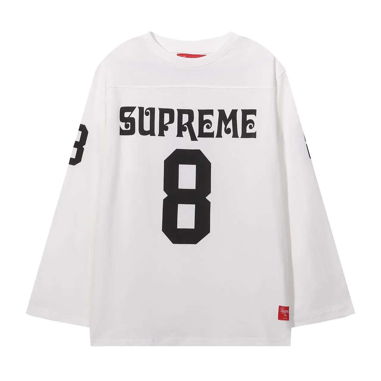 Supreme Affili8ed Number 8 Oversized Long-Sleeve Jersey 13