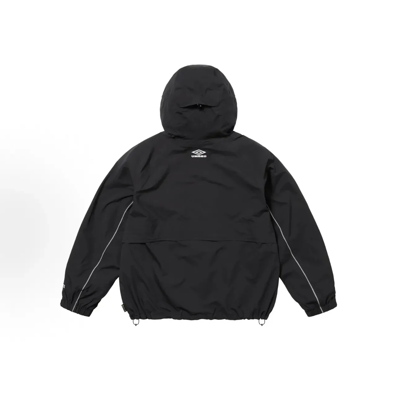 Supreme GORE-TEX Hooded Black White Snap-Front Jacket 8