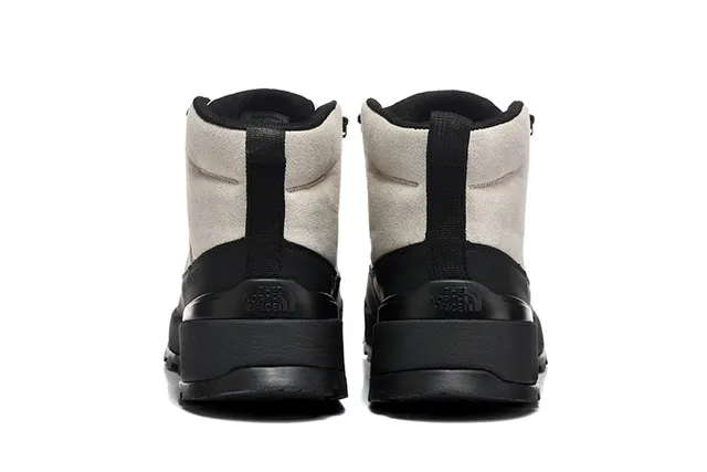 The North Face Beige Black High-Top Suede-and-Synthetic Upper Hiking Boots 17