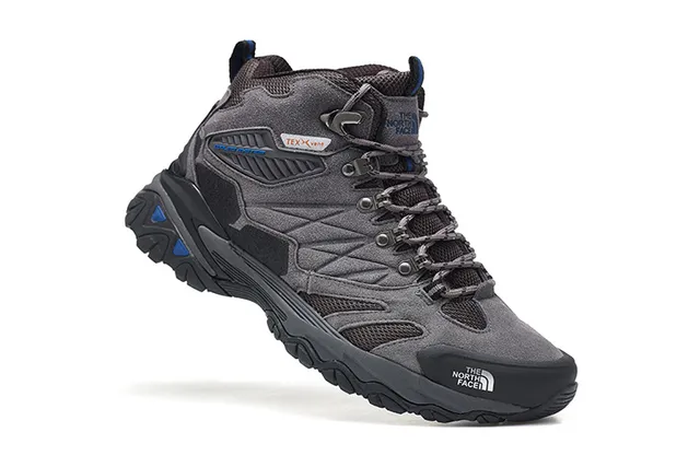 The North Face Black Silver Mid-Cut Boot Waterproof Membrane Hiking Boots 3