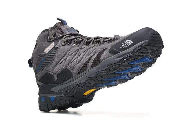 The North Face Black Silver Mid-Cut Boot Waterproof Membrane Hiking Boots 4