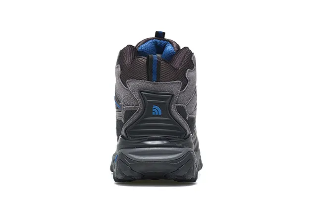 The North Face Black Silver Mid-Cut Boot Waterproof Membrane Hiking Boots 5