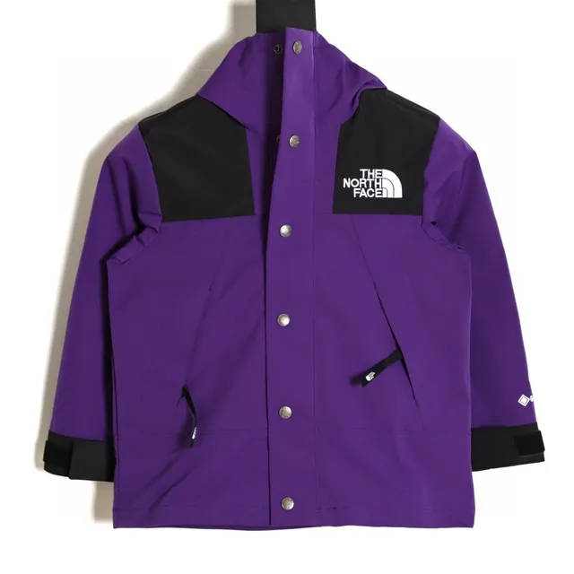 The North Face Mountain Light Black Color-Blocked Snap-Front Jacket 4