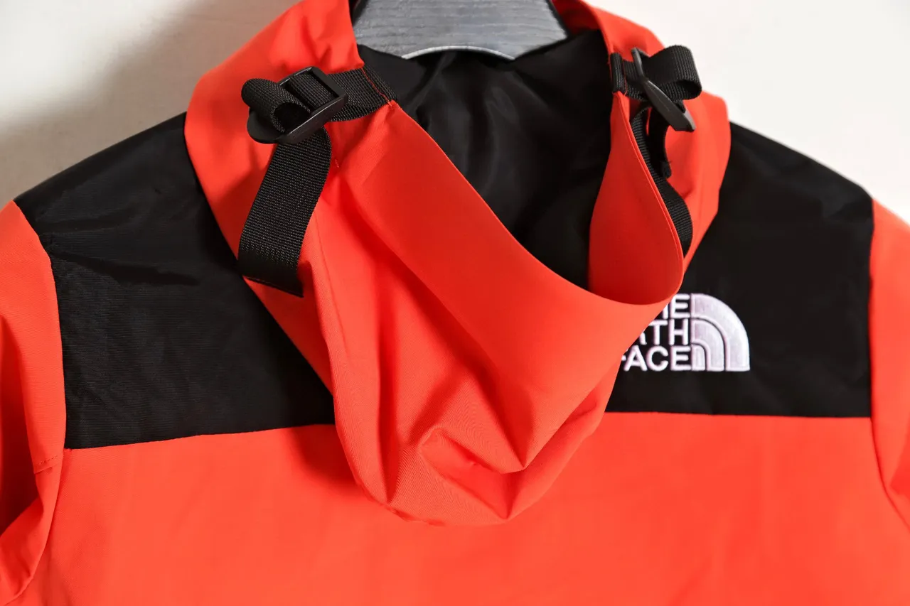 The North Face Mountain Light Black Color-Blocked Snap-Front Jacket 19