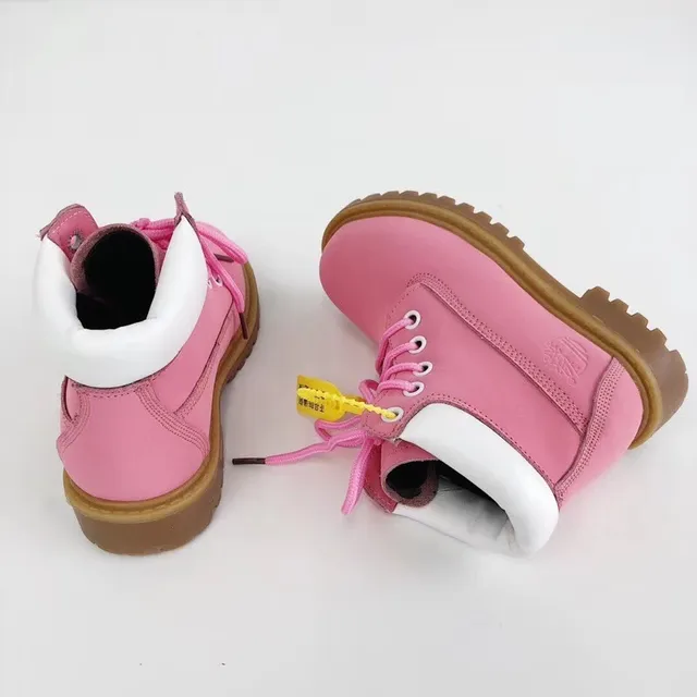 Timberland Premium 6-Inch Marron Beige Bottes de Travail à la Cheville Lacées 5