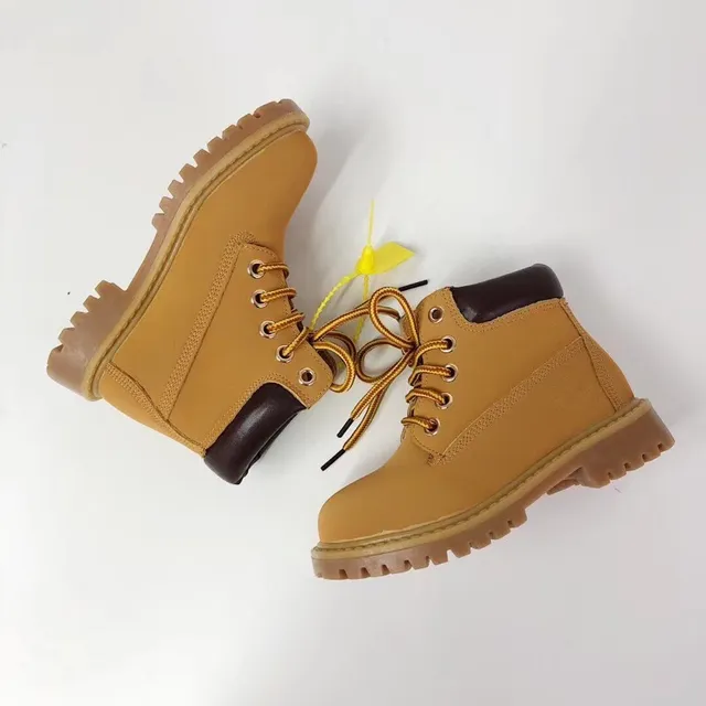 Timberland Premium 6-Inch Marron Beige Bottes de Travail à la Cheville Lacées 17