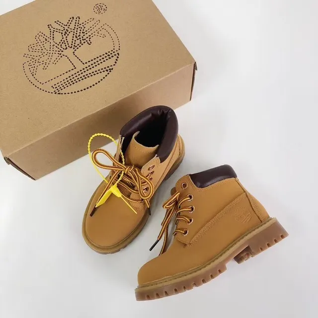 Timberland Premium 6-Inch Marron Beige Bottes de Travail à la Cheville Lacées 21
