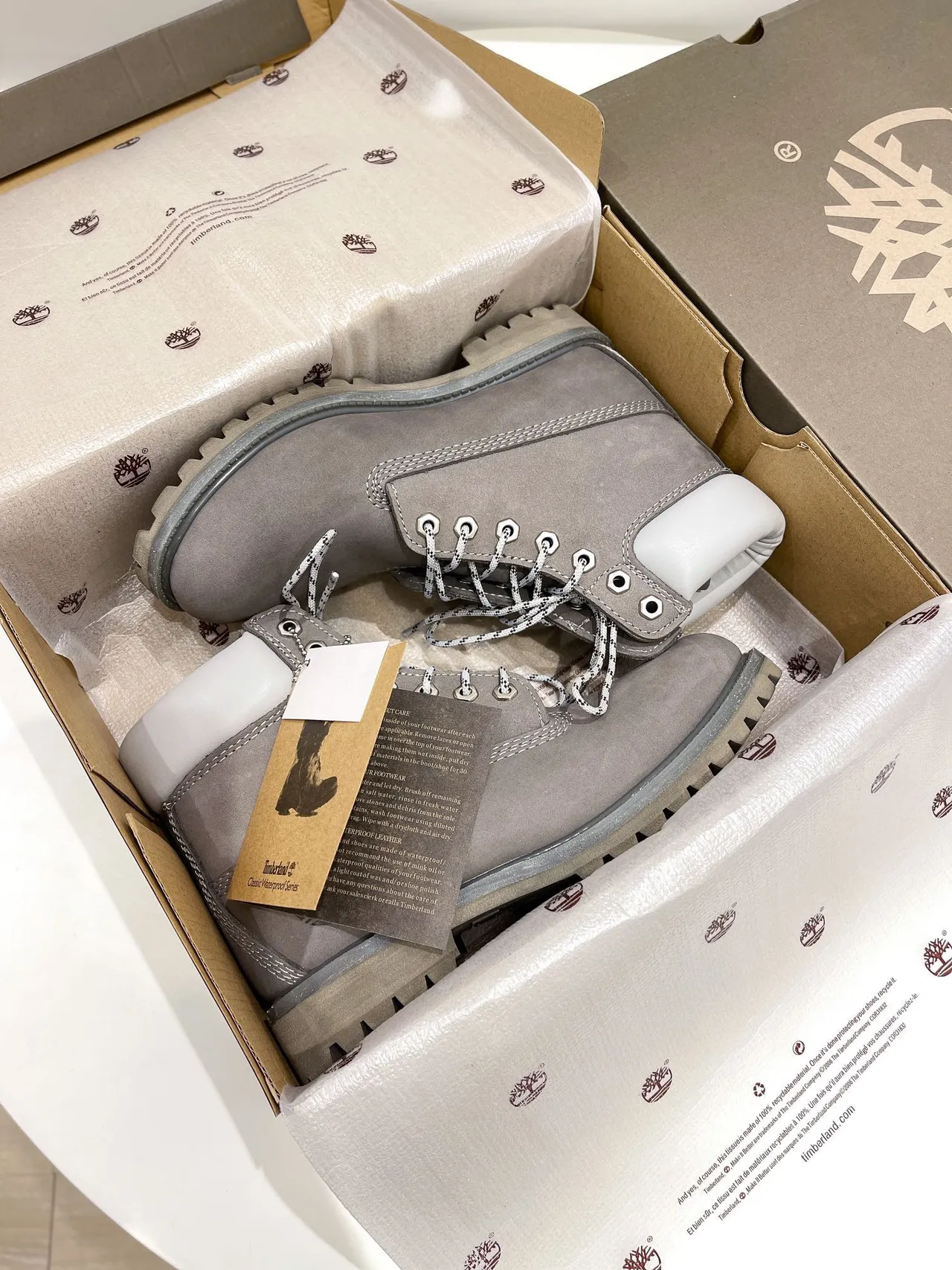 Timberland Premium 6-Inch رمادية سويد أحذية عمل 6