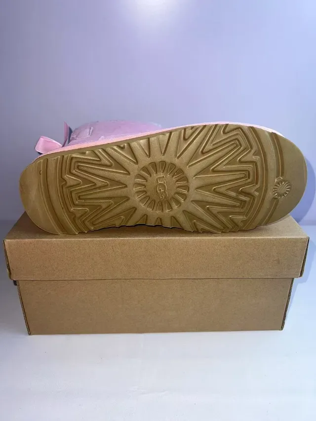 UGG Classic Mini গোলাপি বাও তুষার বুট 2