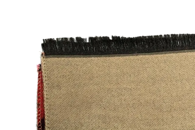 UGG Classic Plaid Beige Black Red Cashmere Scarf 6