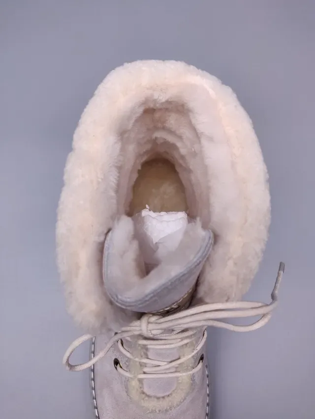 UGG शियरलिंग-लाइन्ड सूड लेस-अप एन्कल बूट 11
