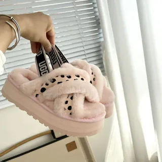 UGG तासमान नعाली منصة وردية بولكا دوت