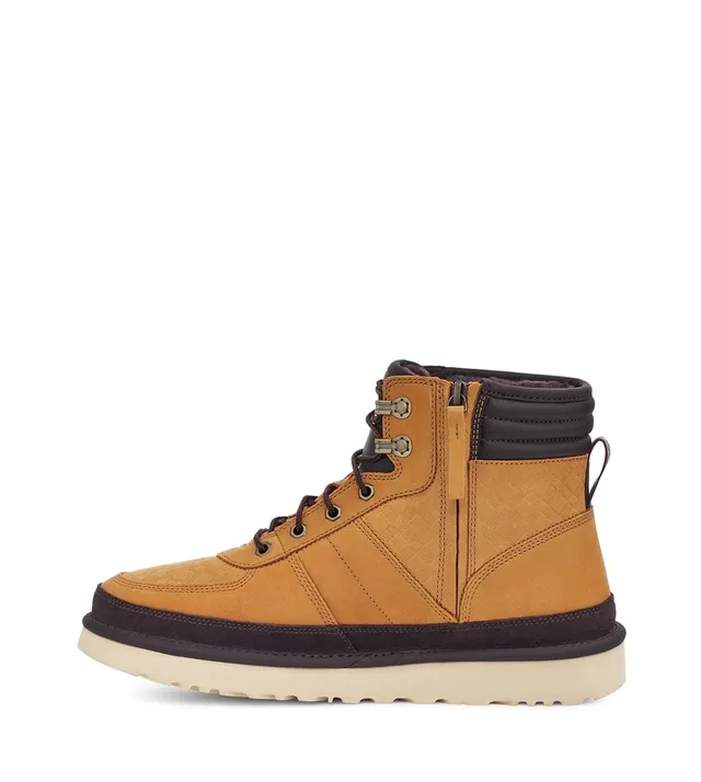 UGG Tasman Tan Quilted Padded Collar Work Boot 3