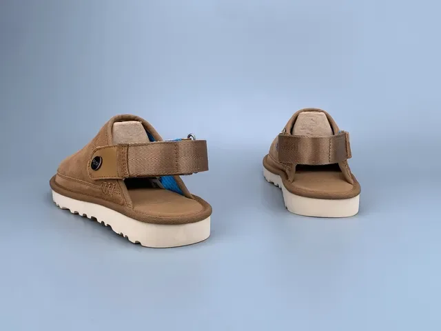 UGG Tasman Tan Suede Slip-On Slippers 5