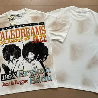 Vale Forever Paradise Tour 199X Erykah Badu 爵士与雷鬼印花T恤