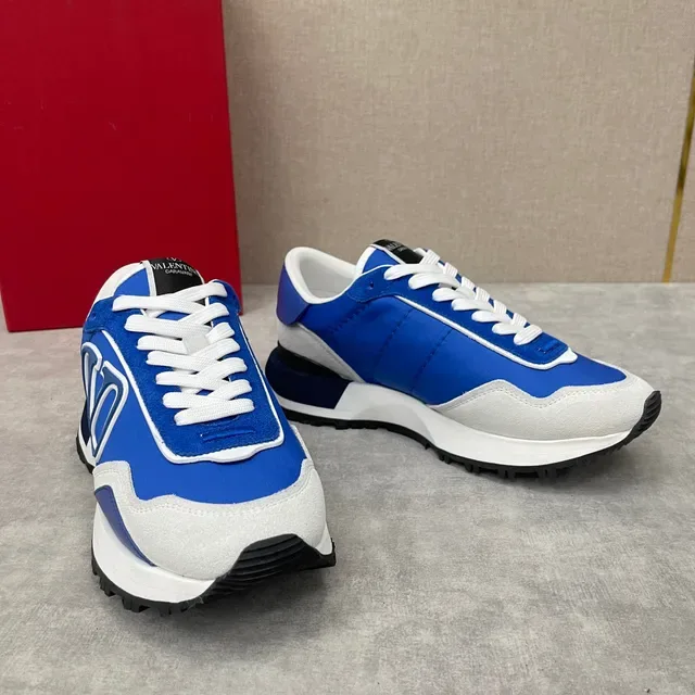 Valentino VLTN Runner Blue White Gray Chunky Sneakers 8