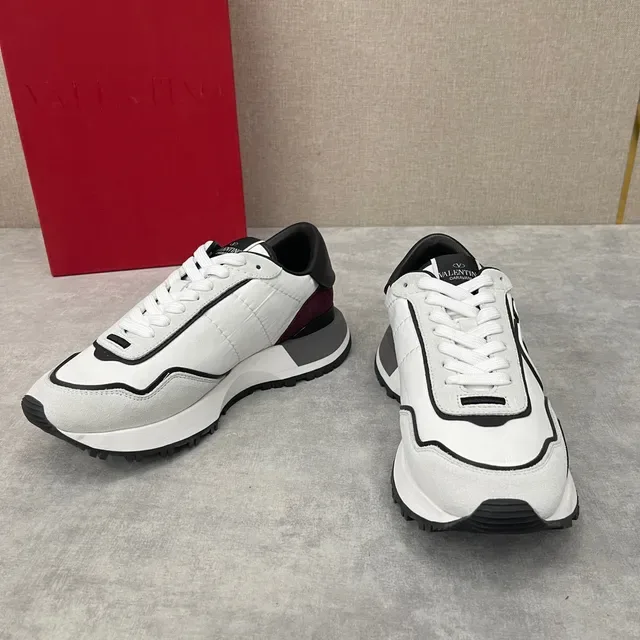 Valentino VLTN Runner blanc noir bordeaux lifestyle sneakers 7