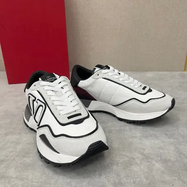 Valentino VLTN Runner blanc noir bordeaux lifestyle sneakers 8
