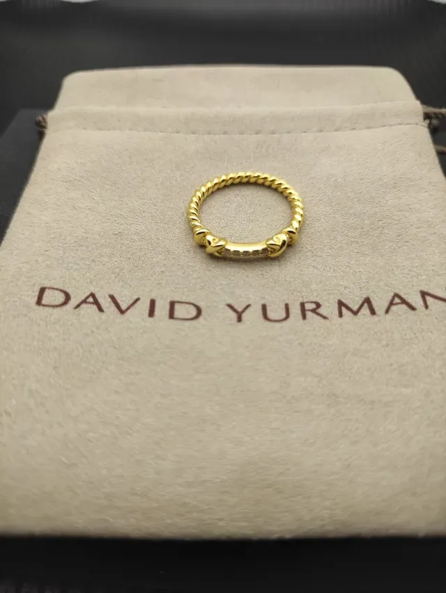 Van Cleef & Arpels Magic Alhambra Twisted Rope Knot Pavé Diamond Ring 2