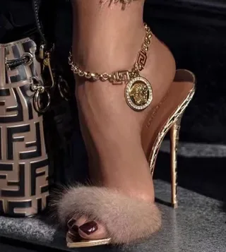 Versace Greca Odissea Medusa Pendentif Cristal Bracelet Argent 2