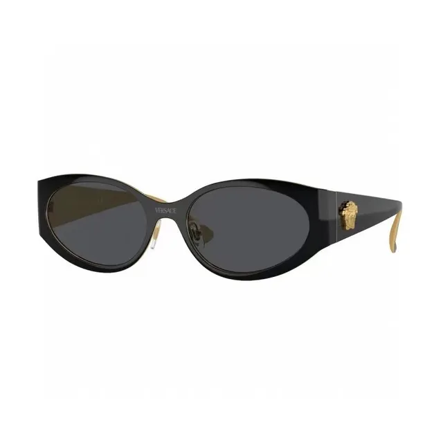 Versace Odissea نظارات شمسية بيضاوية لافندر مطفية 2