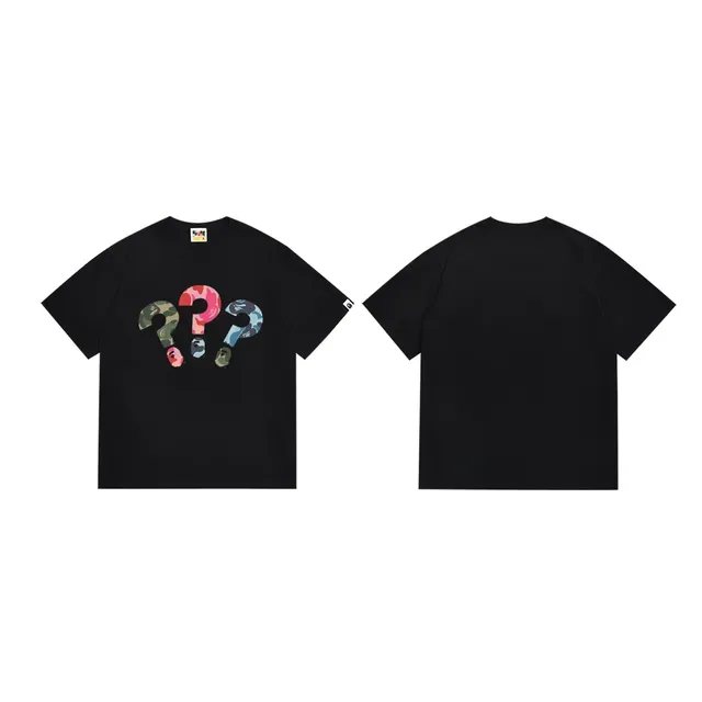 A Bathing Ape ABC Camo Question Mark Graphic T-Shirt 3
