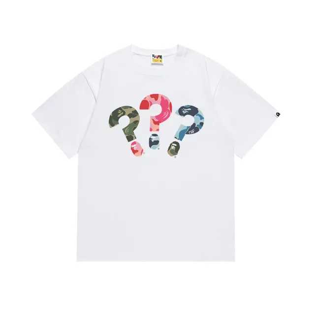 A Bathing Ape ABC Camo Question Mark Graphic T-Shirt 5