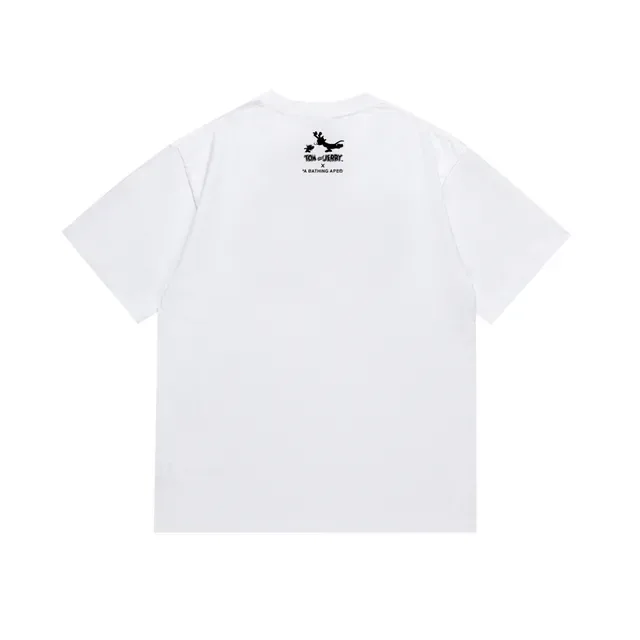 A Bathing Ape x Tom and Jerry Baby Milo Graphic Black T-Shirt 6