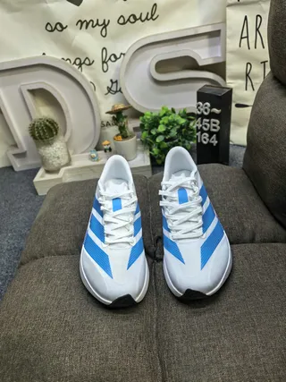 Adidas Adizero Evo SL 2 Off-White and Red Chaussures de course 20