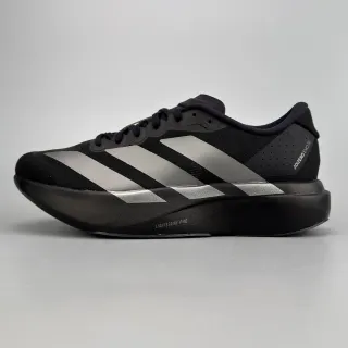 Adidas Adizero Evo SL أسود معدني فضي أحذية جري