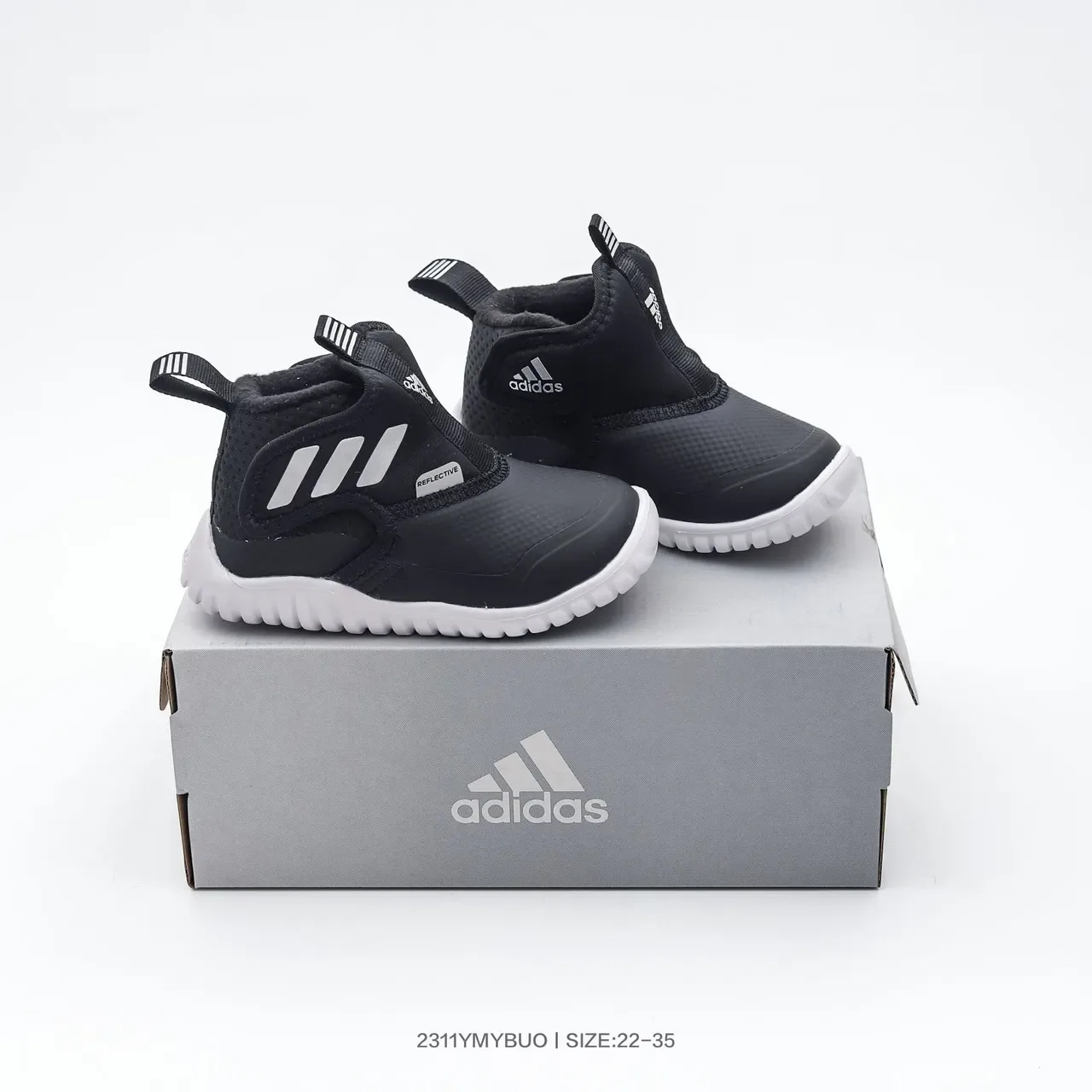 Adidas Black Green Slip-On Elastic Side Panels Sneakers 10