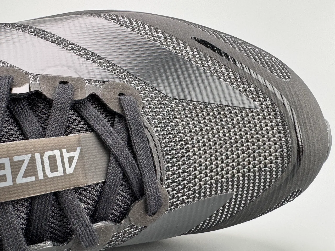 Adidas Black Monochromatic Engineered Mesh Upper Running Shoes 2