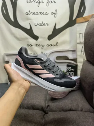 Adidas Chaussures Lifestyle Noir Argent Maille Tricotée Supérieure Trois Rayures Latérales Branding 5