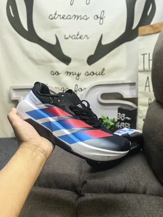 Adidas Blue Green Low-Profile Gradient Upper Lifestyle Sneakers 5