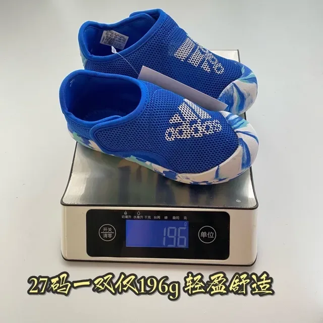 Adidas Blue White Slip-On Elastic Strap Lifestyle Sneakers 3