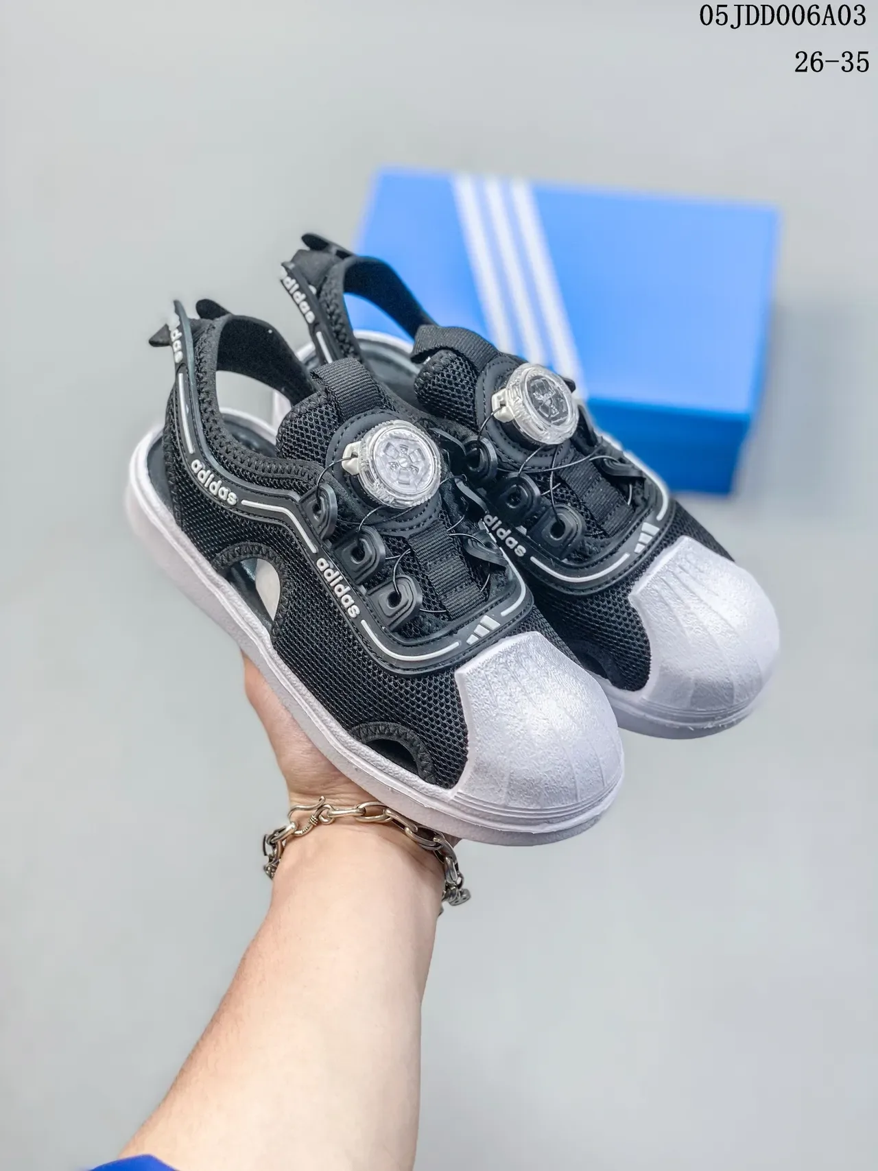 Adidas BOA Closure Shell-Toe Hybrid Sandal Sneaker 9