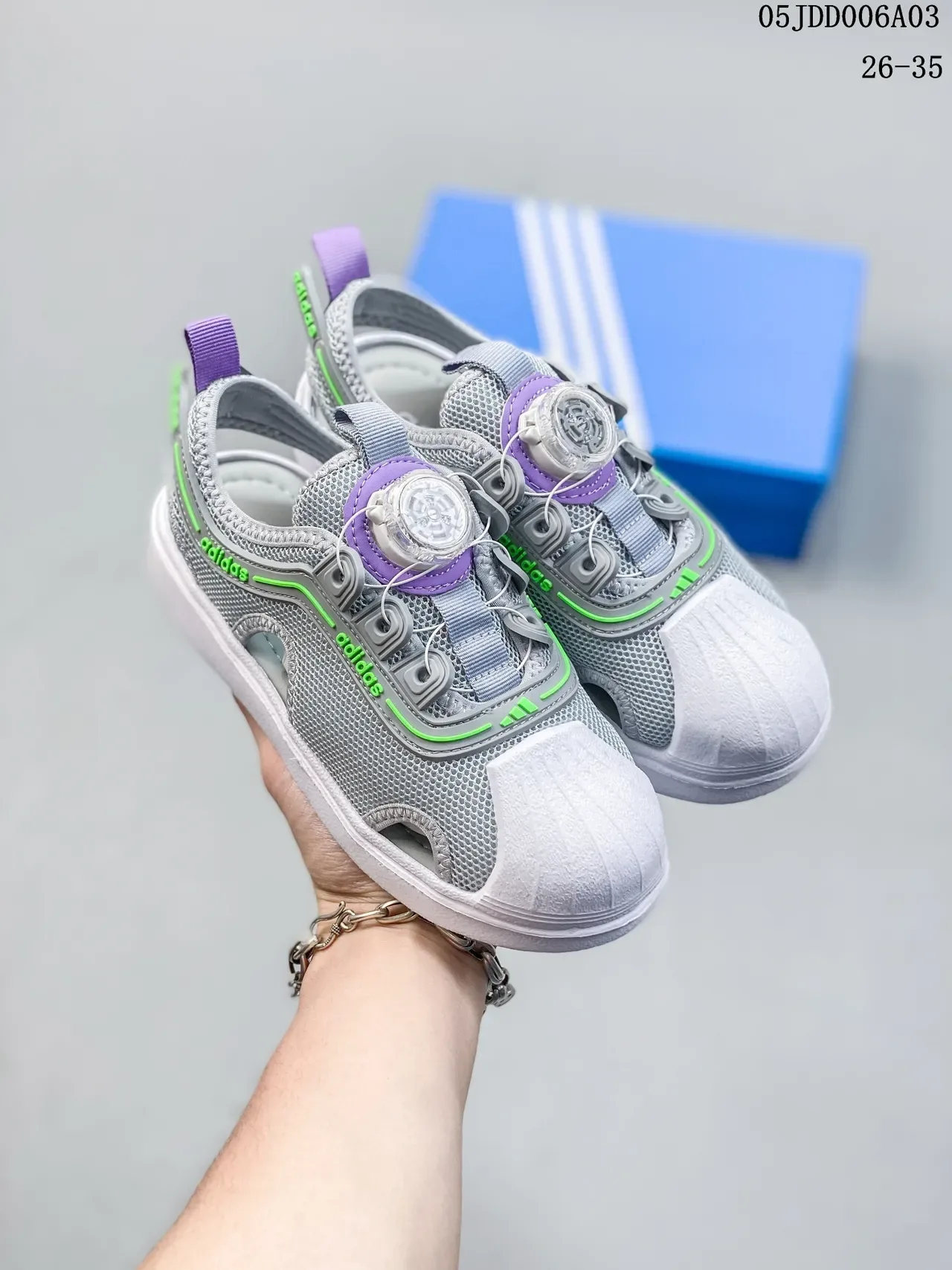 Adidas BOA Closure Shell-Toe Hybrid Sandal Sneaker 15