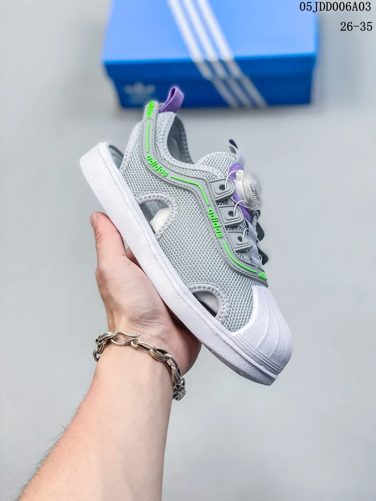 Adidas BOA Closure Shell-Toe Hybrid Sandal Sneaker 16