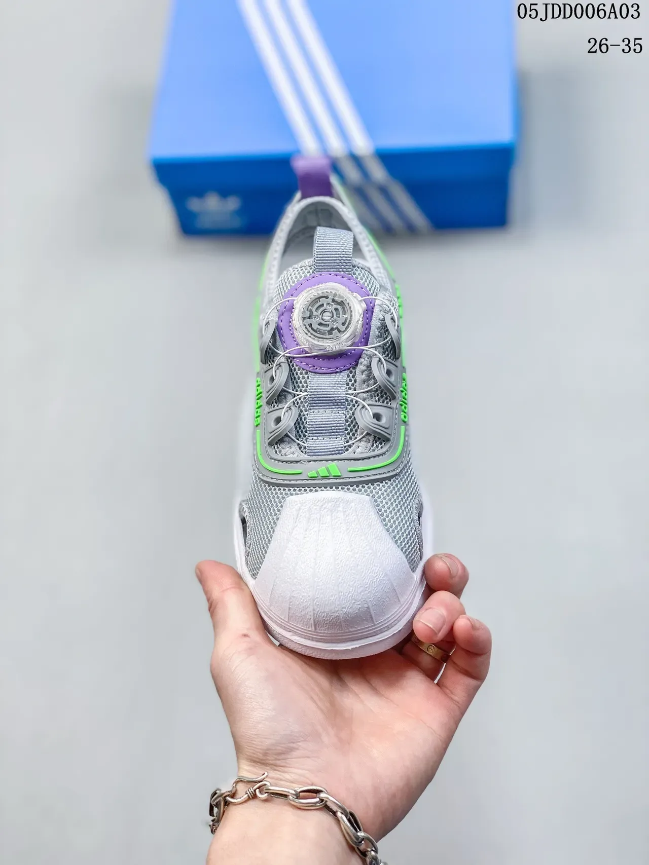 Adidas BOA Closure Shell-Toe Hybrid Sandal Sneaker 18
