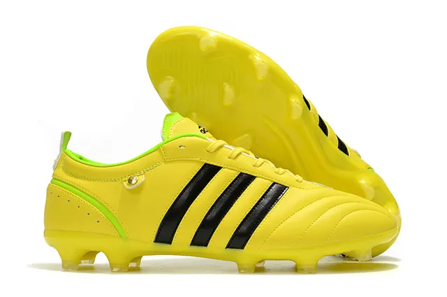 Adidas Copa Mundial Noir Blanc Or Firm-Ground Chaussures de football 5